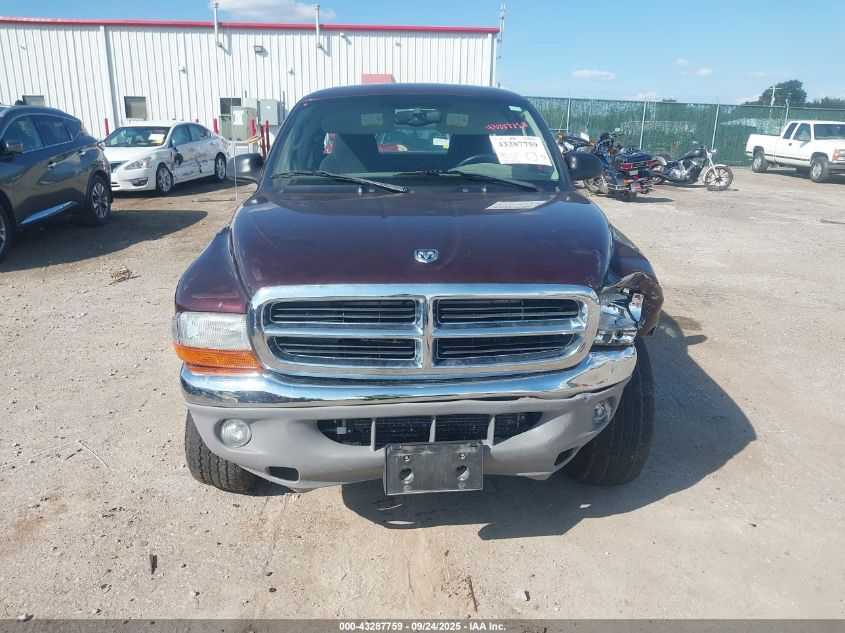 2004 Dodge Dakota Slt VIN: 1D7HG42N34S608867 Lot: 43287759