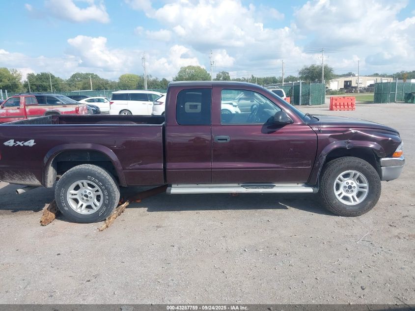 2004 Dodge Dakota Slt VIN: 1D7HG42N34S608867 Lot: 43287759
