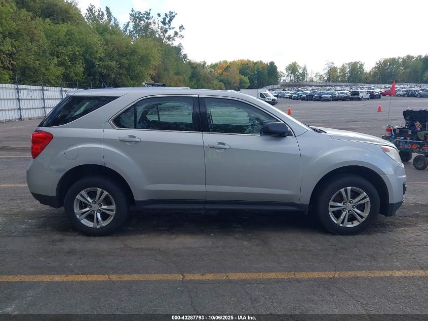 2014 Chevrolet Equinox Ls VIN: 2GNFLEEKXE6374887 Lot: 43287793