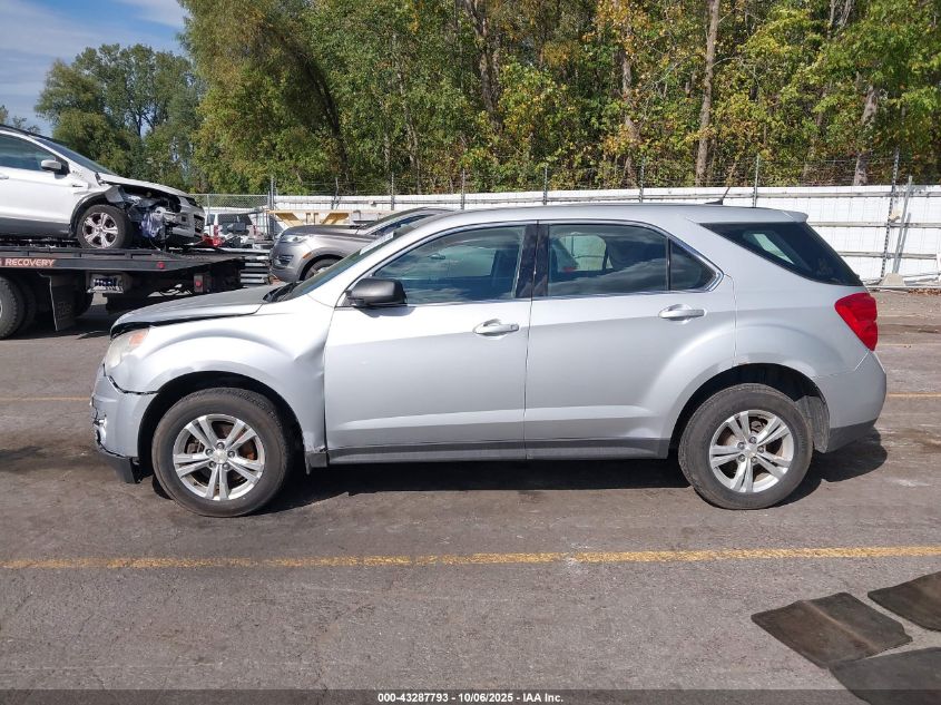 2014 Chevrolet Equinox Ls VIN: 2GNFLEEKXE6374887 Lot: 43287793