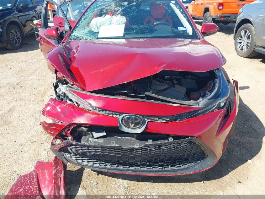 2022 Toyota Corolla Le VIN: 5YFEPMAEXNP372722 Lot: 43287813