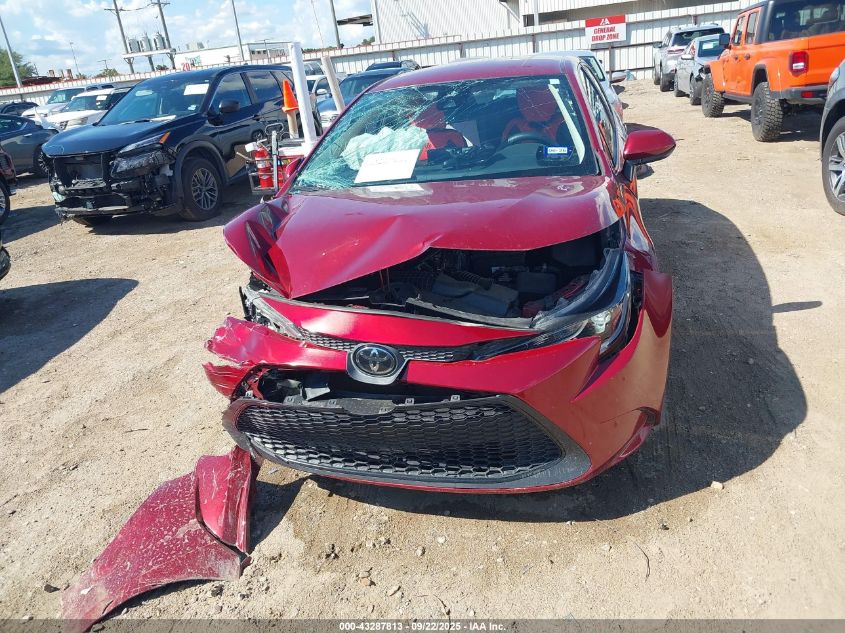 2022 Toyota Corolla Le VIN: 5YFEPMAEXNP372722 Lot: 43287813