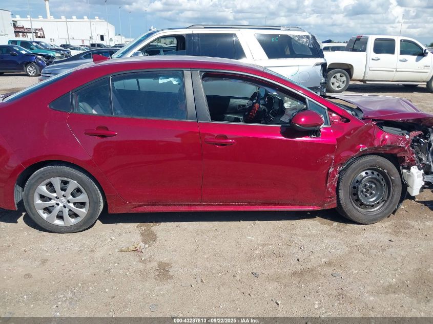 2022 Toyota Corolla Le VIN: 5YFEPMAEXNP372722 Lot: 43287813