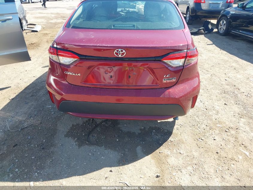 2022 Toyota Corolla Le VIN: 5YFEPMAEXNP372722 Lot: 43287813