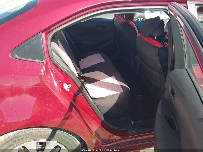 2022 Toyota Corolla Le VIN: 5YFEPMAEXNP372722 Lot: 43287813