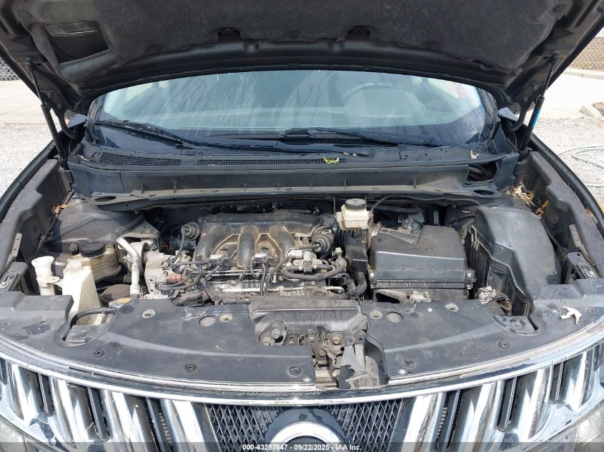 2009 Nissan Murano Sl VIN: JN8AZ18WX9W137549 Lot: 43287847