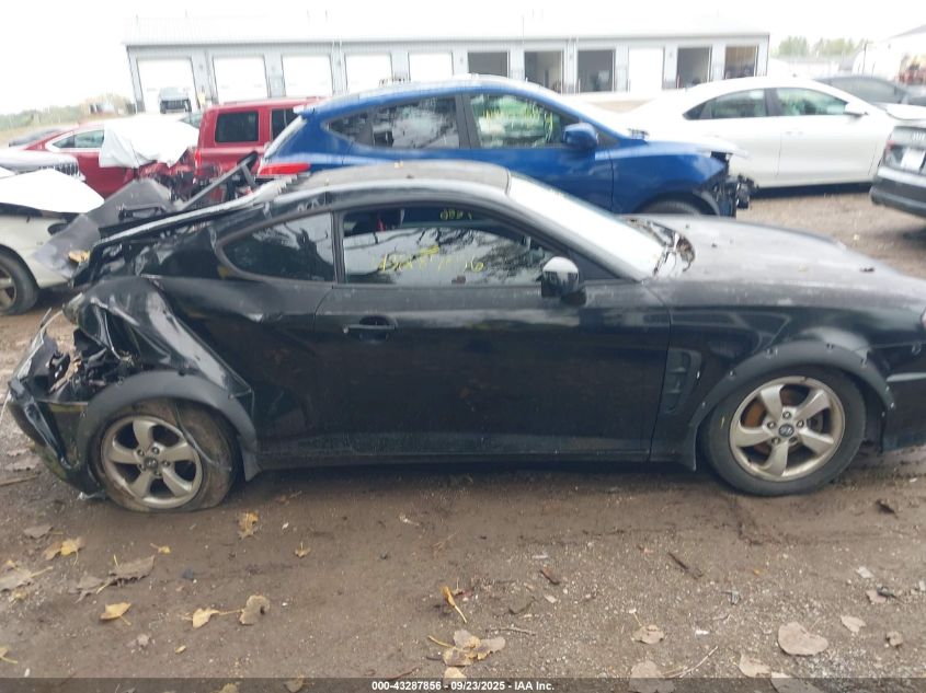 2005 Hyundai Tiburon Gs VIN: KMHHM65D65U169098 Lot: 43287856