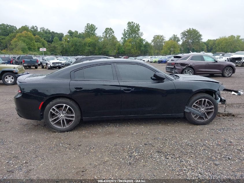 2019 Dodge Charger Sxt Awd VIN: 2C3CDXJGXKH757982 Lot: 43287872