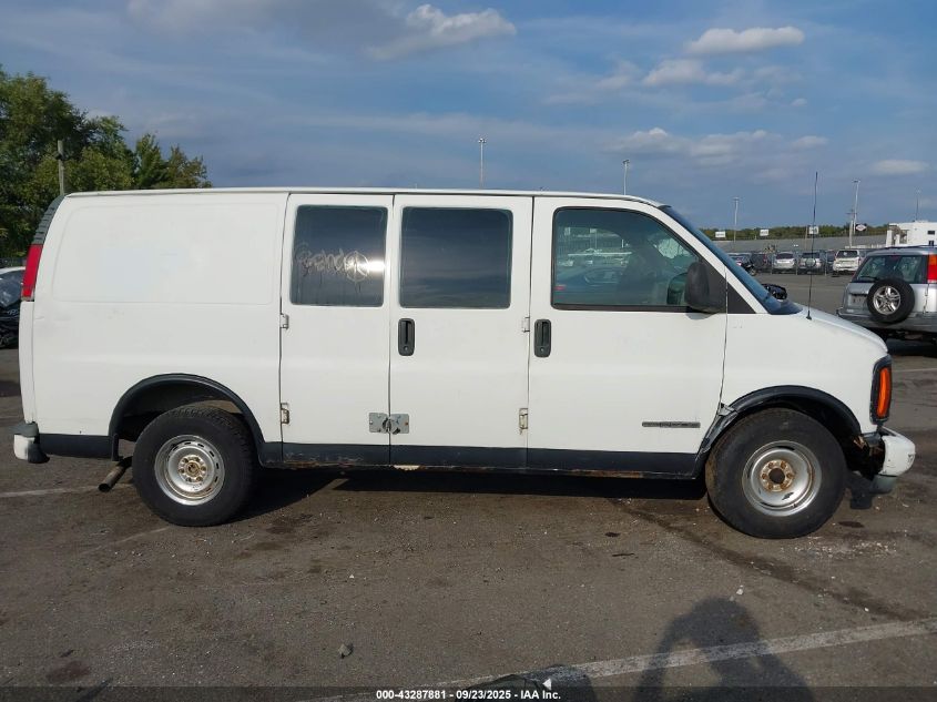1999 GMC Savana Standard VIN: 1GTFG25MXX1069117 Lot: 43287881