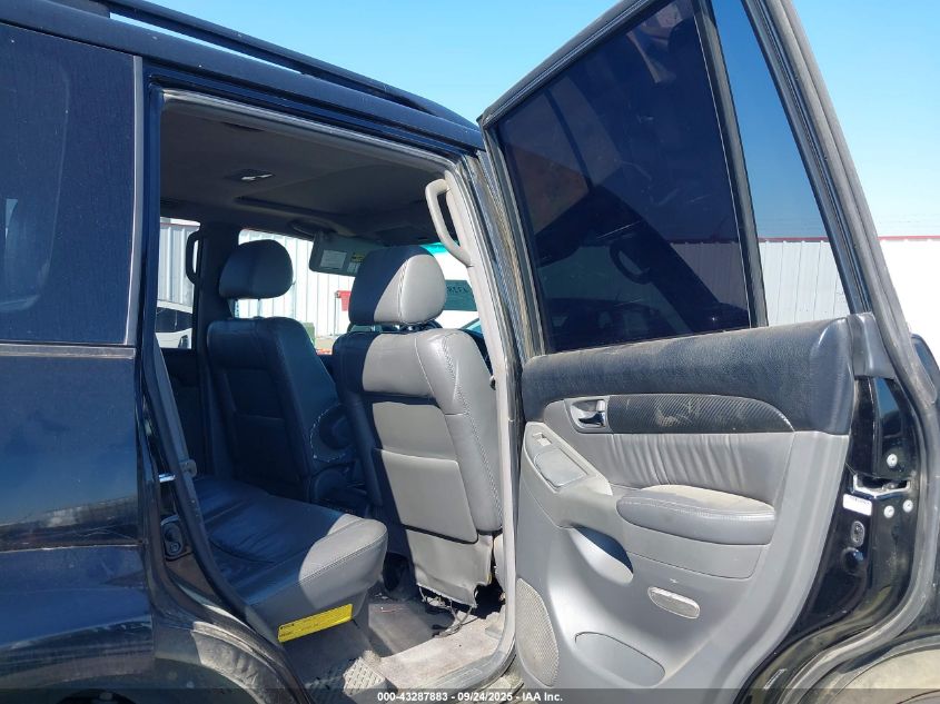 2007 Lexus Gx 470 VIN: JTJBT20X670129330 Lot: 43287883