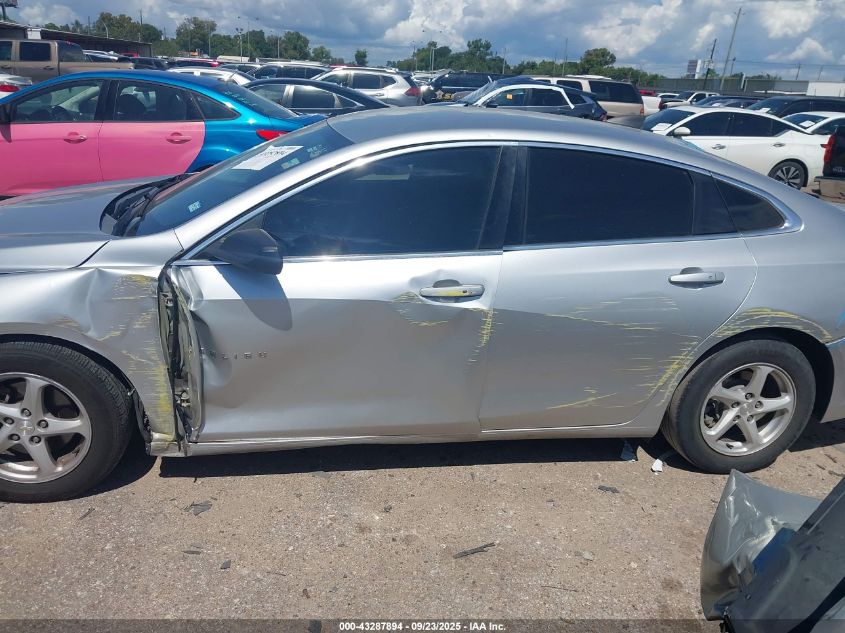 2017 Chevrolet Malibu Ls VIN: 1G1ZB5ST2HF251383 Lot: 43287894