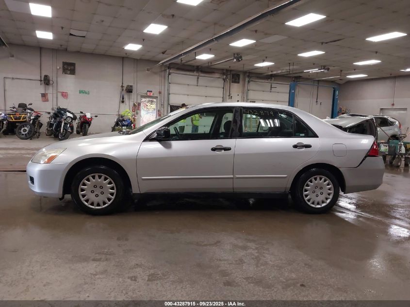 2006 Honda Accord 2.4 Vp VIN: 1HGCM56106A050917 Lot: 43287915