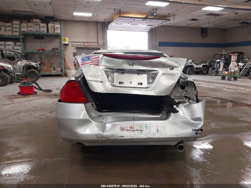 2006 Honda Accord 2.4 Vp VIN: 1HGCM56106A050917 Lot: 43287915