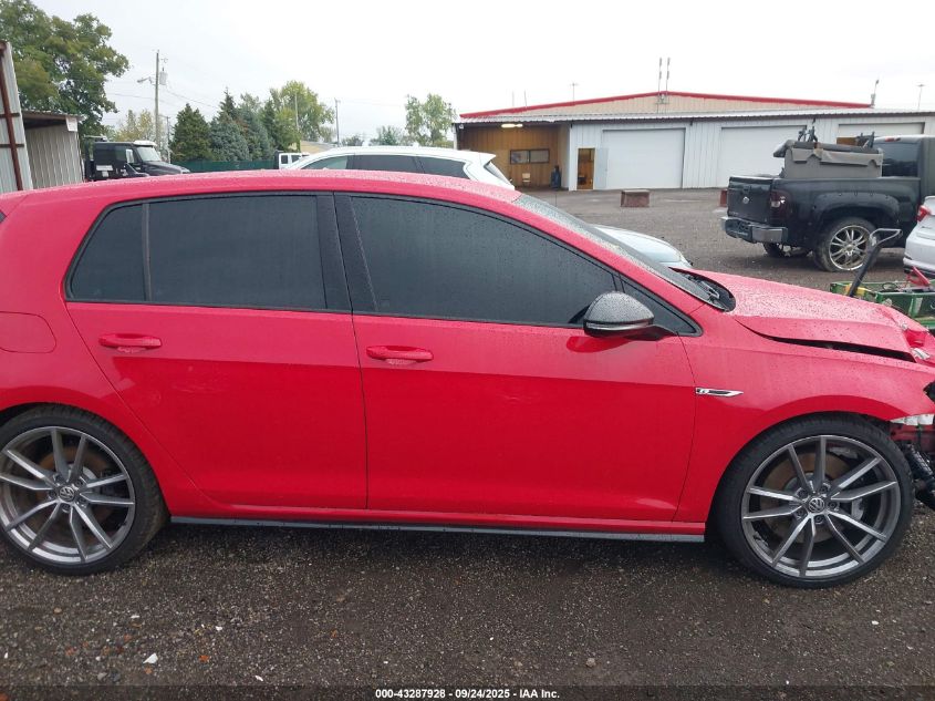 2019 Volkswagen Golf R 2.0T W/Dcc Navigation VIN: WVWVA7AU9KW204177 Lot: 43287928