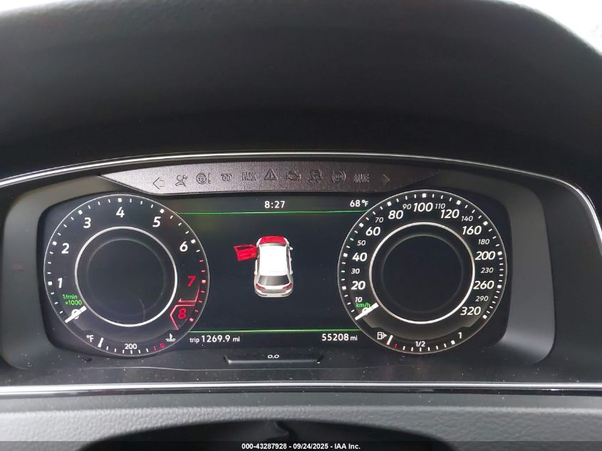 2019 Volkswagen Golf R 2.0T W/Dcc Navigation VIN: WVWVA7AU9KW204177 Lot: 43287928