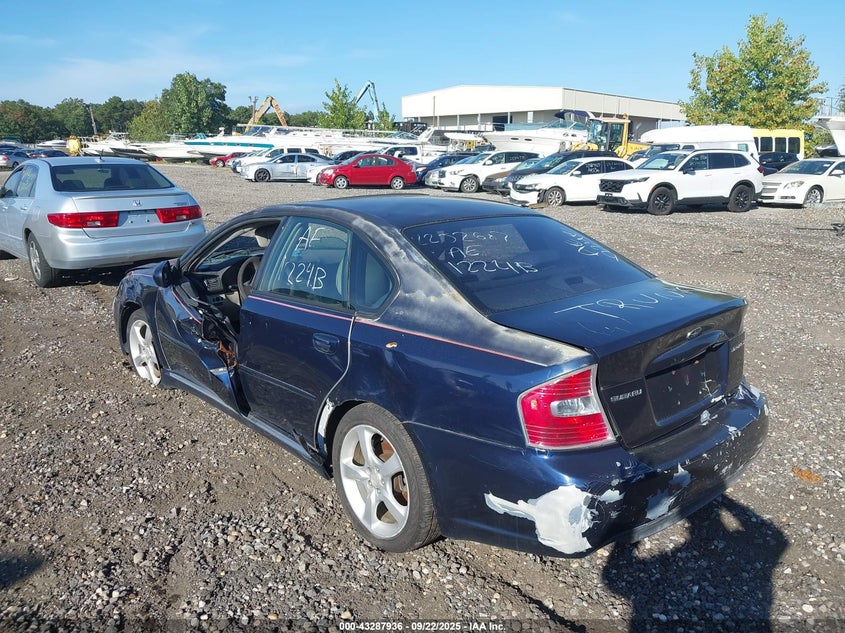2006 SUBARU LEGACY auction photo 3