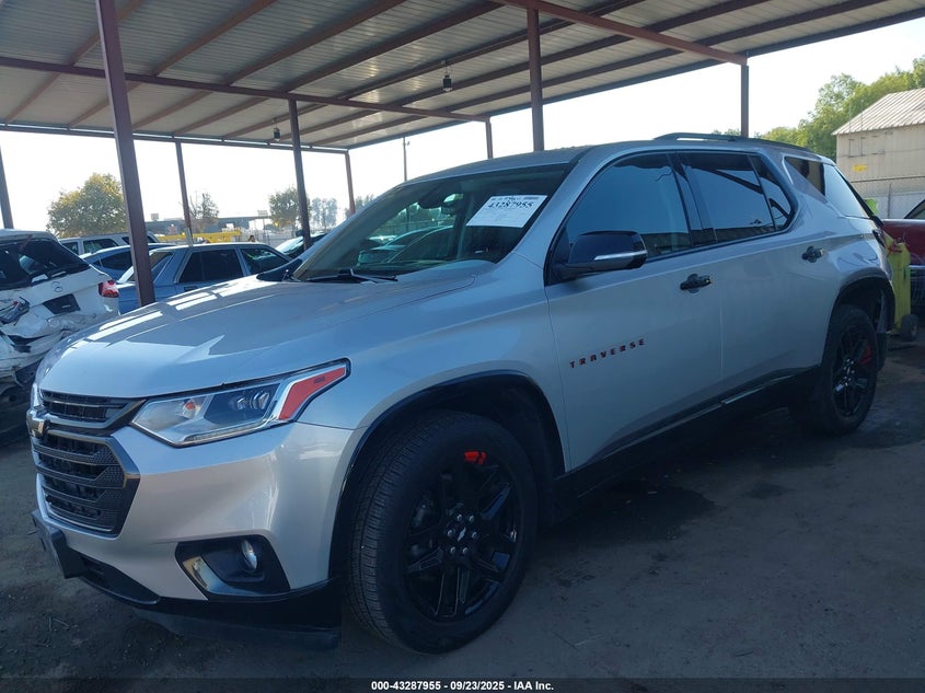 2021 CHEVROLET TRAVERSE AWD PREMIER - 1GNEVKKW7MJ125203