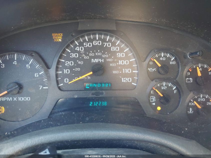 2003 Chevrolet Trailblazer Ls VIN: 1GNDT13S132357943 Lot: 43288016