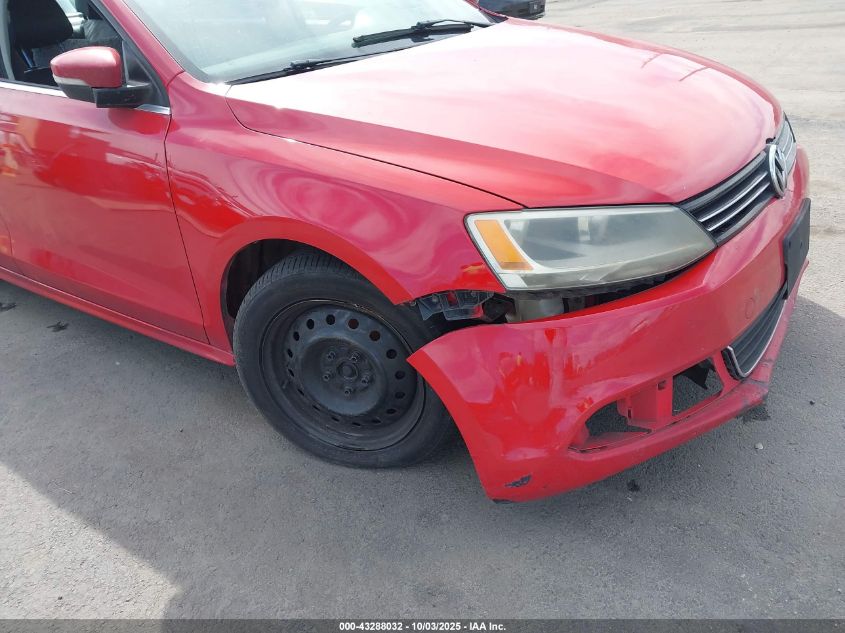 2013 Volkswagen Jetta 2.5L Se VIN: 3VWDP7AJXDM403481 Lot: 43288032