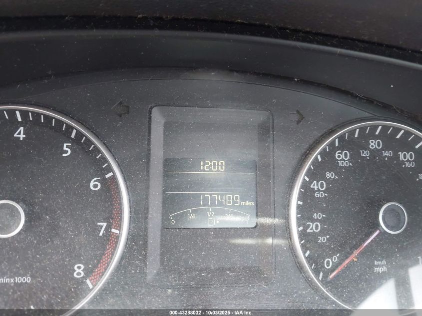 2013 Volkswagen Jetta 2.5L Se VIN: 3VWDP7AJXDM403481 Lot: 43288032