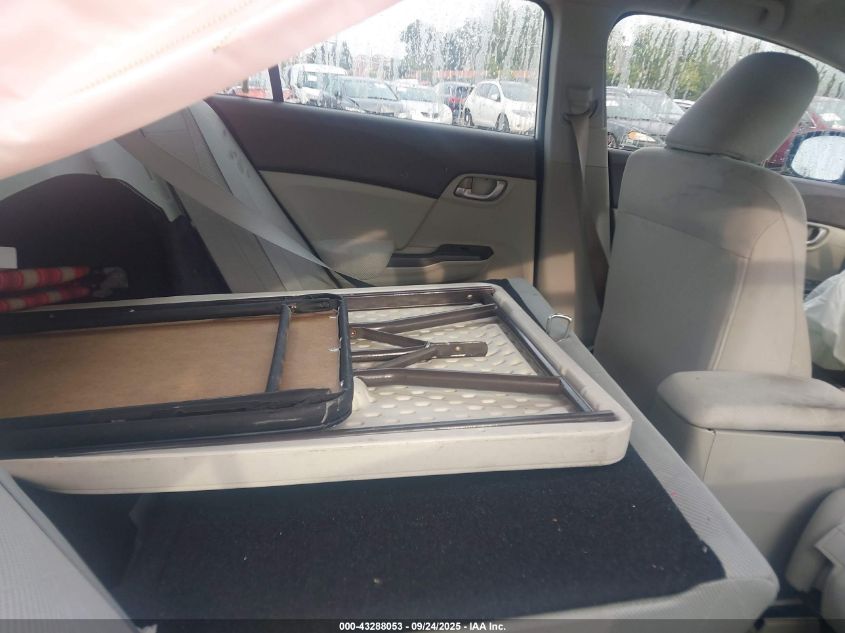 2012 Honda Civic Lx VIN: 19XFB2F51CE375104 Lot: 43288053