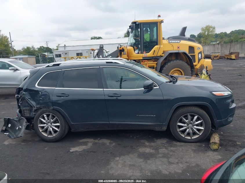 2018 Jeep Cherokee Limited 4X4 VIN: 1C4PJMDB5JD599017 Lot: 43288085