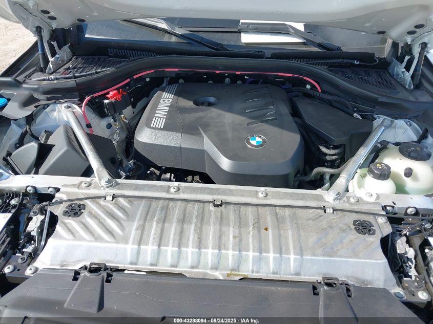 2025 BMW X3 30 xDrive VIN: 5UX53GP00S9073524 Lot: 43288094