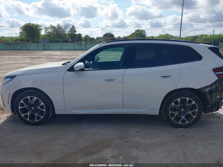 2025 BMW X3 30 xDrive VIN: 5UX53GP00S9073524 Lot: 43288094
