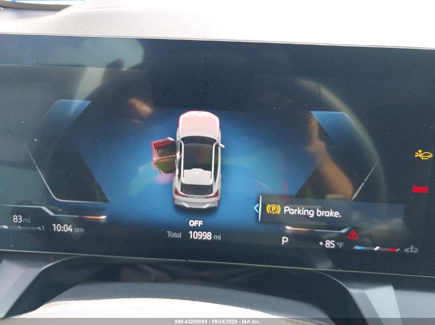 2025 BMW X3 30 xDrive VIN: 5UX53GP00S9073524 Lot: 43288094