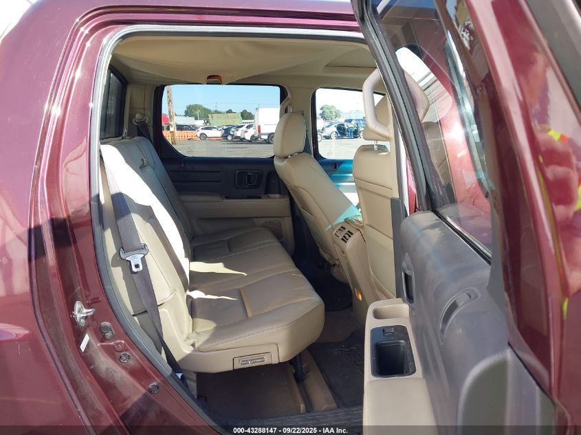 2009 Honda Ridgeline Rtl VIN: 5FPYK16519B103522 Lot: 43288147