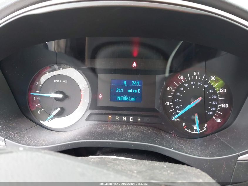 2013 Ford Fusion S VIN: 3FA6P0G71DR298241 Lot: 43288157