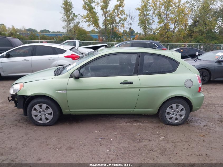 2009 Hyundai Accent Gs VIN: KMHCM36CX9U111354 Lot: 43288192