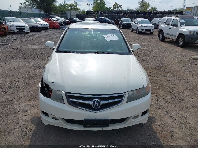 2007 Acura Tsx VIN: JH4CL96867C020217 Lot: 43288199