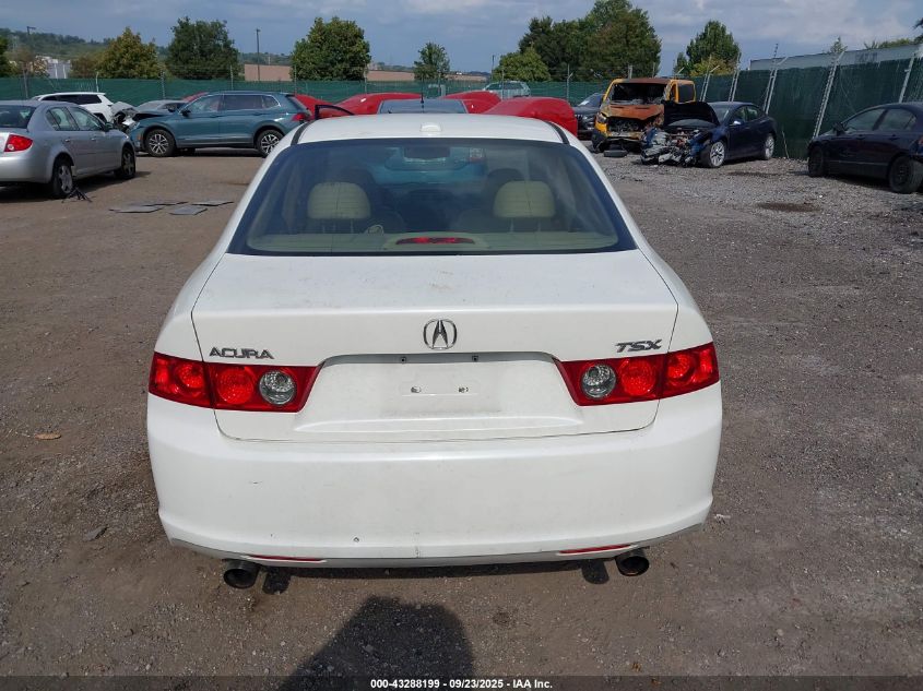 2007 Acura Tsx VIN: JH4CL96867C020217 Lot: 43288199
