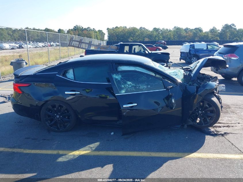 2017 Nissan Maxima 3.5 Sr VIN: 1N4AA6AP9HC414717 Lot: 43288277