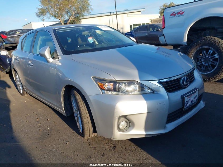JTHKD5BHXC2061750 2012 Lexus Ct 200H Premium auction photo 1