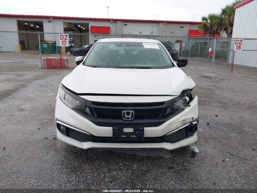 2020 Honda Civic Ex VIN: 19XFC1F31LE007379 Lot: 43288281