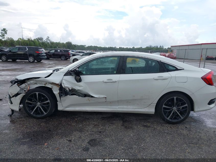 2020 Honda Civic Ex VIN: 19XFC1F31LE007379 Lot: 43288281