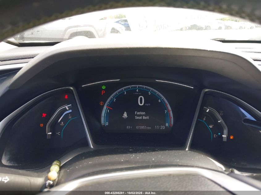 2020 Honda Civic Ex VIN: 19XFC1F31LE007379 Lot: 43288281