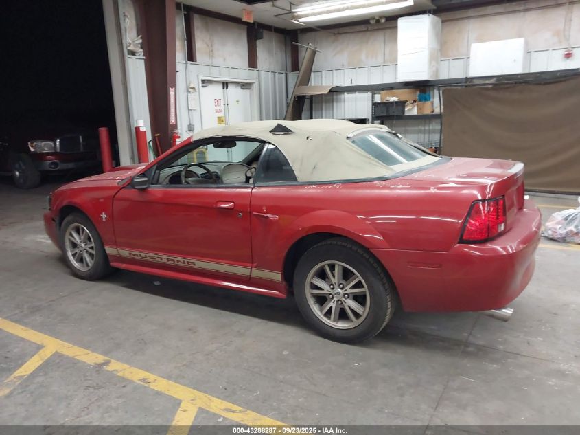 2002 Ford Mustang VIN: 1FAFP444X2F212615 Lot: 43288287