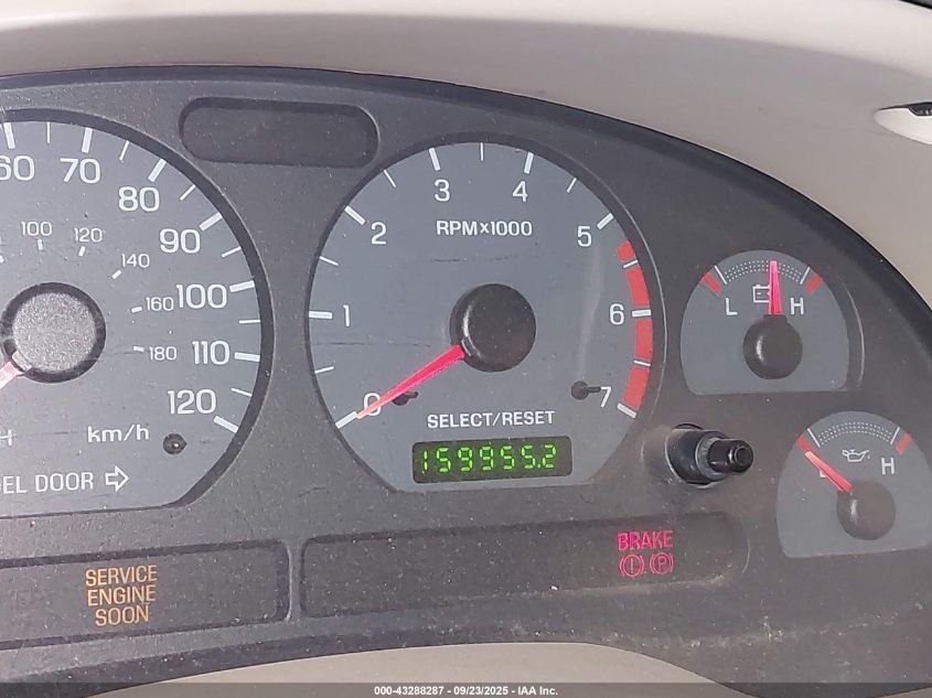 2002 Ford Mustang VIN: 1FAFP444X2F212615 Lot: 43288287