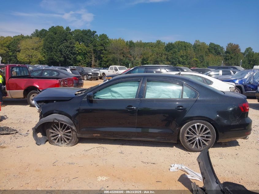 2015 Volkswagen Jetta 1.8T Sport VIN: 3VWD17AJ2FM415600 Lot: 43288300