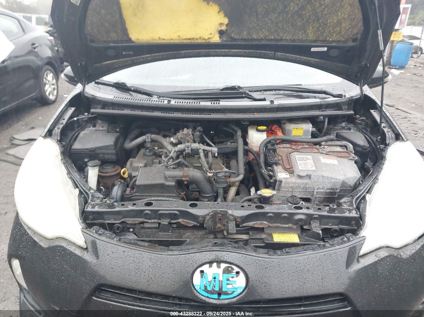 2012 Toyota Prius C VIN: JTDKDTB3XC1028912 Lot: 43288322