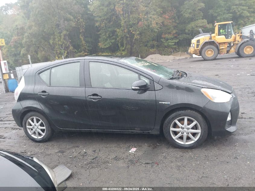 2012 Toyota Prius C VIN: JTDKDTB3XC1028912 Lot: 43288322