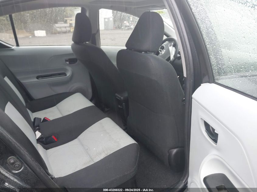 2012 Toyota Prius C VIN: JTDKDTB3XC1028912 Lot: 43288322