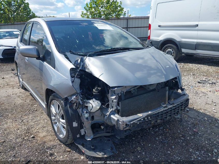 2009 Honda Fit Sport VIN: JHMGE88459S054366 Lot: 43288337