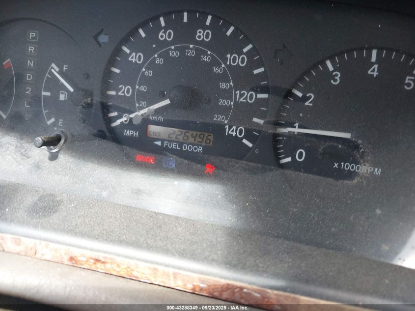 2000 Toyota Camry Le VIN: JT2BG22K5Y0504871 Lot: 43288349