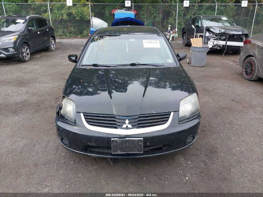 2008 Mitsubishi Galant Es VIN: 4A3AB56F48E035532 Lot: 43288351