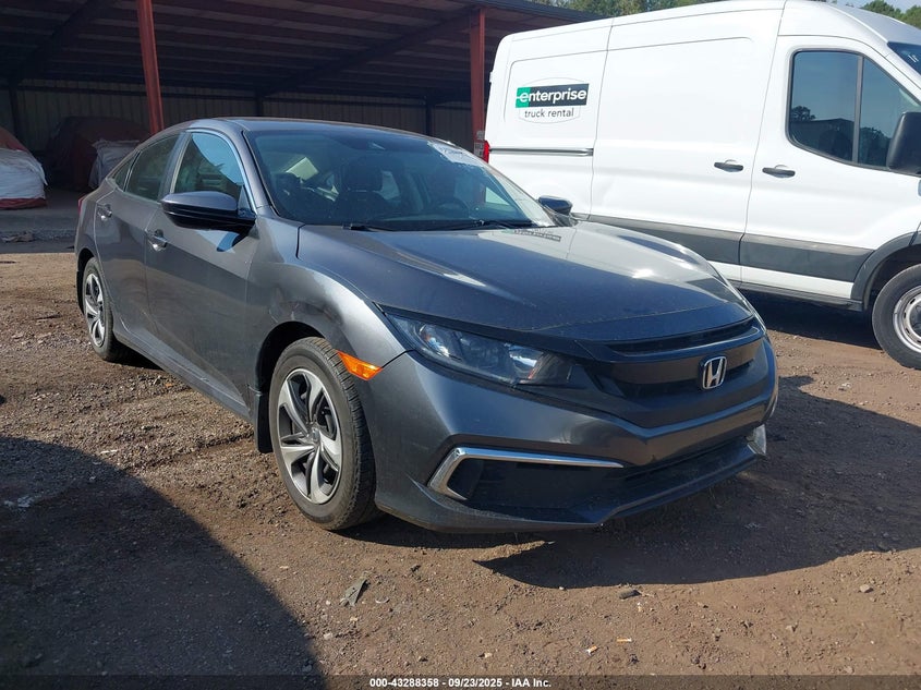 2019 HONDA CIVIC LX - 19XFC2F66KE000376