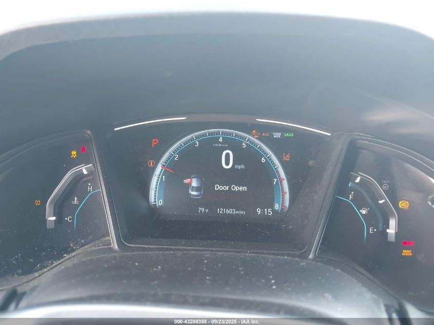 2019 Honda Civic Lx VIN: 19XFC2F66KE000376 Lot: 43288358